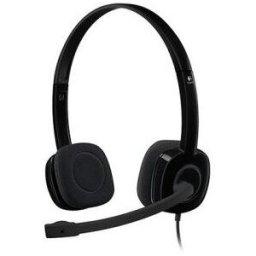 Auriculares Logitech H151 con Micrófono, Negro