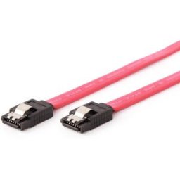 Gembird Cable De Datos 0.50m Sata III Con Clip Seguridad, Nuevo