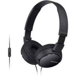 Auriculares Sony MDR-ZX110 con Micrófono, Negro