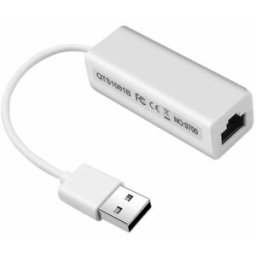 Adaptador USB 2.0 Macho a Red Ethernet RJ45 Tarjeta Red 10/100Mb Conversor