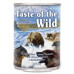 Taste of the Wild Pacific Stream comida húmeda para perros - Pack % 12 x 390 g