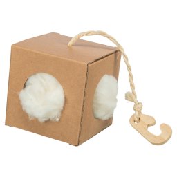 Caja Trixie de material de anidación con kapok - 9 x 9 x 9 cm (L x An x Al)