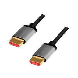 Cable HDMI LogiLink CHA0104 1 m HDMI 2.1 48 Gbit/s Negro