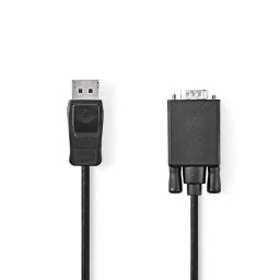 Adaptador de cable Nedis DisplayPort a VGA de 2 m