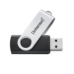 Memoria USB Intenso Office Line 32 GB USB-A 3.2 Gen 1 Girar negro-plata