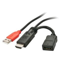 Adaptador Gráfico USB Lindy 41080 Negro/Rojo 5 V
