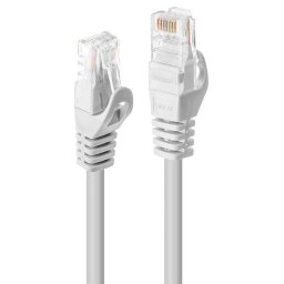 Cable de red Lindy Cat6 10 m U/UTP RJ-45 Blanco