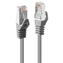 Cable de red Lindy Cat6 F/UTP 10 m Gris RJ-45