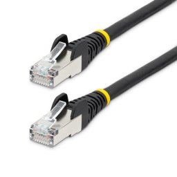 Cable de Red Ethernet CAT6a StarTech.com 1,5 m Negro LSZH 10GbE PoE++ S/FTP