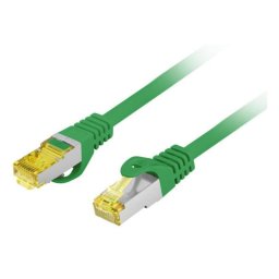 Cable de red Lanberg PCF6A-10CU Cat6a S/FTP 1 m verde