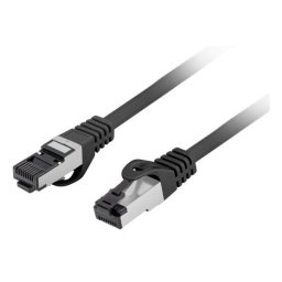Cable de red Lanberg Cat8.1 S/FTP 1 m Negro