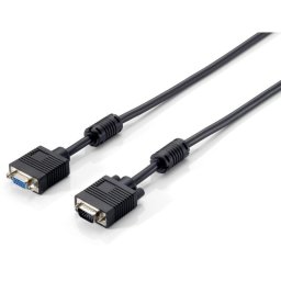 Cable VGA 3 m EQUIP Macho a Hembra Negro