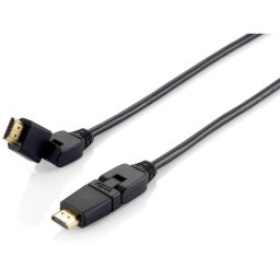 Cable HDMI 2.0 Giratorio EQUIP 5 m 4K/30 Hz Conectores Dorados