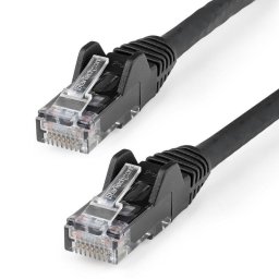 Cable Ethernet CAT6 StarTech 10m LSZH Snagless PoE 100W Negro