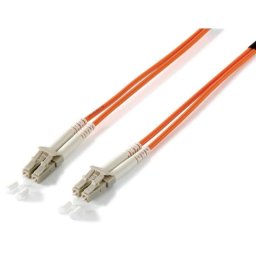 Cable de fibra óptica EQUIP LC/LC 2 m OM1 naranja