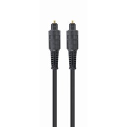 Cable óptico Toslink Gembird 1m Negro