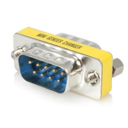 Cambiador de Género DB9 Serie Slimline StarTech.com M/M Plata