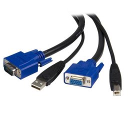 Cable KVM StarTech.com 1,8 m VGA USB 2 en 1