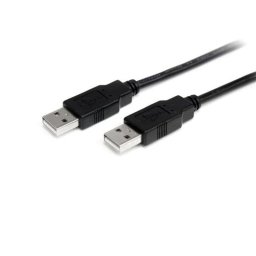 Cable USB 2.0 Macho a Macho 2 metros StarTech.com Negro