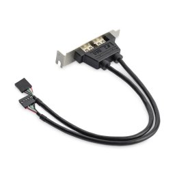 Tarjeta Adaptador USB 2.0 StarTech.com Perfil Bajo 2 Puertos IDC