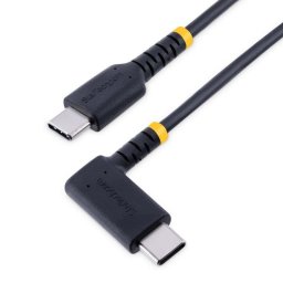 Cable USB-C 30 cm StarTech.com Ángulo Recto 60W PD 3A USB 2.0