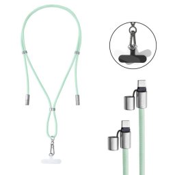 Collar USB-C Intenso Handykette Carga Rápida 60W 1,65m Verde
