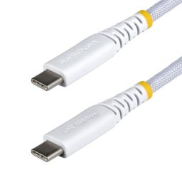 Cable de Carga USB-C Trenzado 3m StarTech.com 60W 3A PD USB 2.0 Blanco