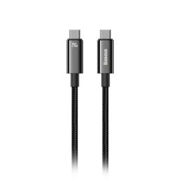 Cable USB Baseus CAWJ040101 2 m USB-C a USB-C 2.0 240 W Negro