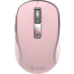 Ratón Yenkee YMS 2085PK Inalámbrico Bluetooth 2400 DPI Rosa 5 Botones