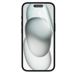 Protector de pantalla Mobilis para iPhone 15 Pro, vidrio templado transparente 5H