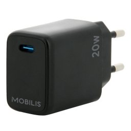 Cargador de Coche Mobilis 20W USB-C Universal Negro