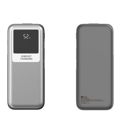 Power Bank Leotec 10000mAh 35W USB-C Retráctil Lightning