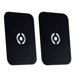 Clip magnético Celly GHOSTPLATE01BK Aluminio Negro Universal 2 piezas