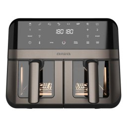 Freidora de Aire Aiwa AFR-9000 9L 2400W Doble Cesta con 8 Programas