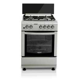 Cocina HAEGER GC-SS6.009B Gas 60x60 con Horno Eléctrico 64L