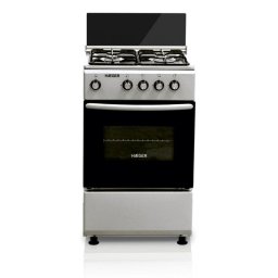 Cocina Independiente HAEGER GC-SS5.006D Gris Acero Inoxidable 4 Zonas Gas