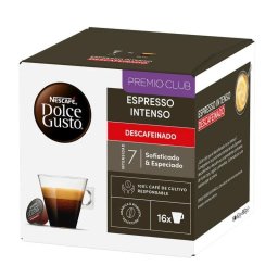 Cápsulas de Café NESCAFÉ Dolce Gusto Espresso Intenso Descafeinado 48 piezas