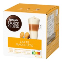 Cápsulas de Café Nescafé Dolce Gusto Latte Macchiato 16 piezas