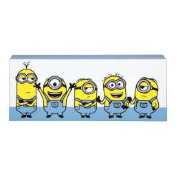 Figura Iluminada Decorativa Paladone PP13655MN Azul Blanco Amarillo USB AAA 300 mm