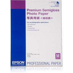 Papel Fotográfico Epson Premium Semigloss A2 250 g/m² 25 hojas