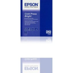 Papel Artístico Epson Cold Press Bright 17" x 15 m