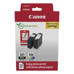 Cartucho de Tinta Canon PG-585/CL-586 Photo Value Pack Original