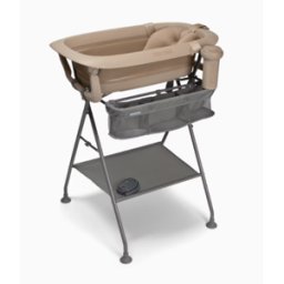 Bañera plegable Twistshake con soporte de baño