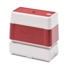 Sello Rojo 22x60mm Pack 6 Brother PR2260R6P