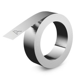 Cinta Adhesiva DYMO Rhino Aluminio 12 mm x 3,65 m Autoadhesiva