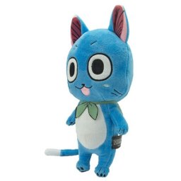 Peluche ABYSTYLE FAIRY TAIL Happy 25 cm Azul