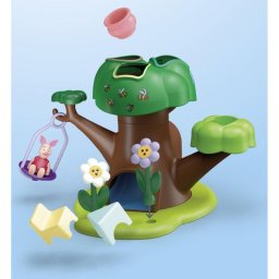 Set de juguetes Playmobil Junior 71693 Casa del Árbol de Winnie y Piglet