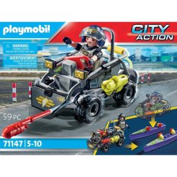 Set de juguetes Playmobil City Action 71147 Acción Aventura 156 piezas