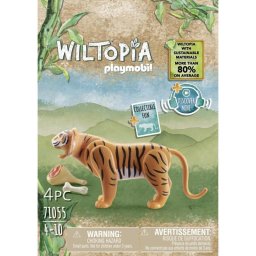 Figura de Juguete Playmobil Wiltopia Tigre Multicolor Plástico 5-10 años
