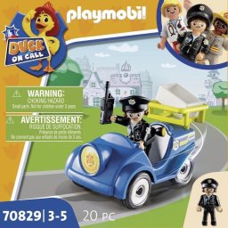 Figura Playmobil Duck On Call Policía 3-5 años Multicolor Plástico